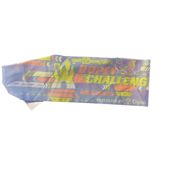 2016 Disney runDisney Walt Disney World Dopey Challenge 48.6 Bondi Band Headband - Picture 2 of 4
